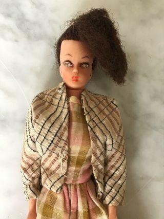Vintage 1960’s Doll With Clothes Barbie