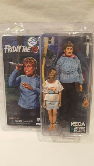 2015 Neca Reel Toys Convention Exclusive Friday The 13th Child Jason /mother
