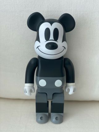 Medicom X Disney Mickey Mouse Bearbrick 400 – Black/white Version Be@rbrick