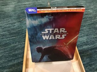 Star Wars: The Rise Of Skywalker (4k Uhd/blu - Ray) Best Buy Steelbook Oop Rare
