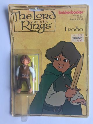 Vintage Rare 1979 Lord Of The Rings Frodo Toy Action Figure Knickerbocker Lotr