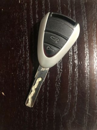 Oem 2005 - 2011 Porsche 911 Carrera Remote Key Fob 2 Buttons Lxp - Vim244 Rare Gray