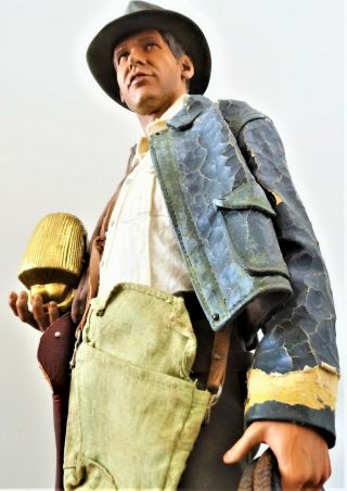Sideshow Indiana Jones Premium Format Figure Statue Bust Raiders Of The Lost Ark