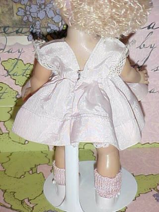 1954 - 56 VOGUE Medford Tagged Pink Ginny Dress ONLY NO DOLL 3