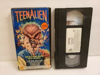 Teen Alien Rare 1978 Vhs Prism Entertainment Rental Cult Oop Horror Movie