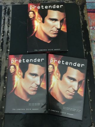 The Pretender Complete Third Season 3 Dvd 4 Disc Set Rare Oop