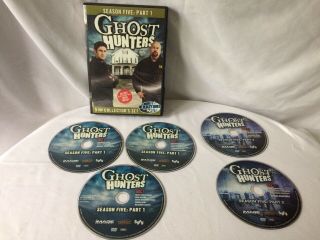 Ghost Hunters - Season 5 : Part 1 Complete Set Rare Oop,  Part 2 Discs 2 & 3
