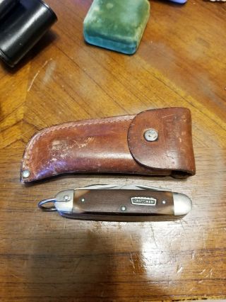 Vtg Rare Craftsman Usa 9555 Scout Camp Utility Multitool Knife