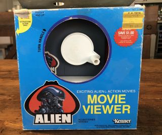 Kenner Vintage 1979 Alien 8mm Movie Viewer,  Vg - Us