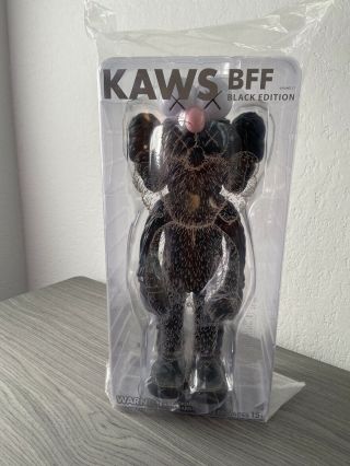 Kaws Bff Black Edition -,  100 Authentic