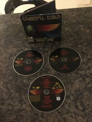 Grateful Dead - Rocking The Cradle Egypt 1978 Rare 3 Disc Box Set Rhino