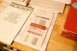 Rare Vintage Macintosh Microsoft Excel 800K,  Complet,  AS - IS 3