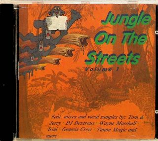 Jungle On The Streets Volume 1 Cd (uk 1995 Rare) Tom & Jerry/timmi Magic/best Of