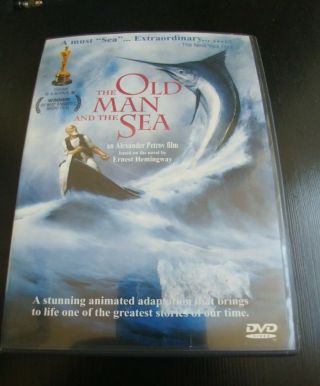 The Old Man And The Sea (rare Animated Version Dvd) Alexander Petrov