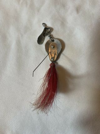 Vintage Al Foss Shimmy No.  5 Weedless Fishing Lure Spinner