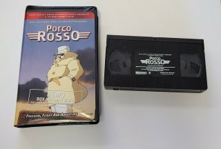 Porco Rosso Demo VHS Hayao Miyazaki Disney Movie Promo RARE Screener 2