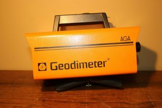 AGA geodimeter 122 Rare in Case with accessories AGA Trimble Model 122 2