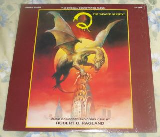 Q The Winged Serpent (robert O.  Ragland) Rare Stereo Lp (1983)