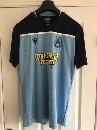 Bnwt Rare Wrexham Afc Macron Football Shirt Jersey - Xxl / Xl Extra Large Wales