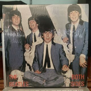 The Beatles Both Sides Blue Vinyl In Shrink Rare