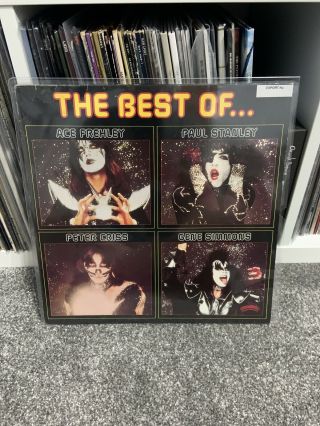 Kiss - The Best Of Solo Albums - France Pressing Mega Rare Vinyl