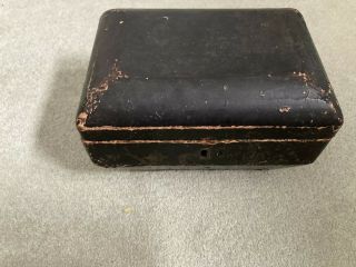 A Rare 19th Century Chinese Tea Caddie With Lead Compartments