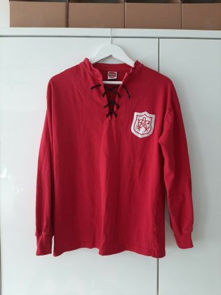Arsenal F.  C.  Rare Home Retro Shirt Vintage Jersey Soccer Football Size M 22 " P2p