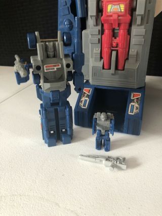 Vintage 1987 Transformers G1 Fortress Maximus Hasbro Complete JR137 2