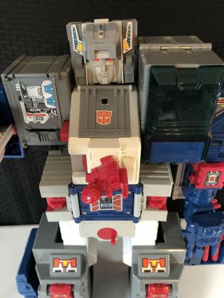 Vintage 1987 Transformers G1 Fortress Maximus Hasbro Complete JR137 3