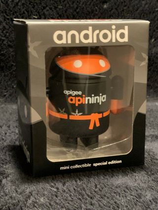 Android Mini Collectible Figure - Google Edition Ge - " Apigee Ninja "