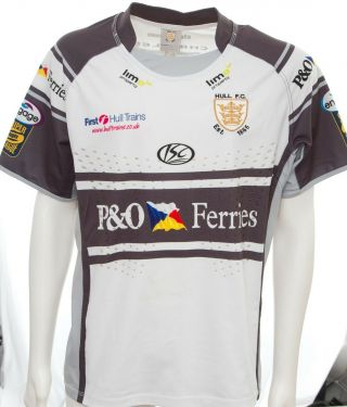 Hull Fc 2010 Away Rugby League Match Shirt Xl Fitted Rare