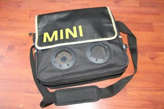 Very Rare Official Bmw Mini Black 12v Cool Bag.