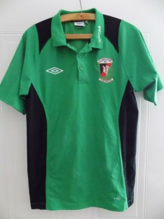Glentoran Football Shirt Northern Ireland Polo Rare Jersey Umbro Mens Size Top