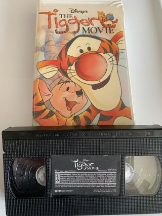 The Tigger Movie Winnie The Pooh (2000,  Vhs)
