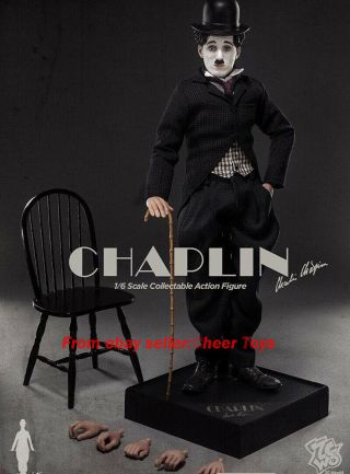 1/6 Zcwo Studio Offical Charlie Chaplin Charlie The Tramp 100th Anni 1.  0