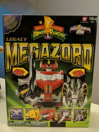 Bandai 20th Anniversary Legacy Dino Megazord Power Rangers