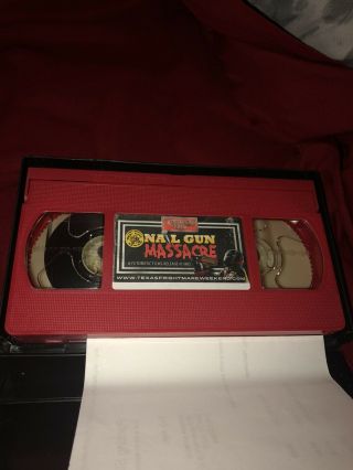 Nail Gun Massacre VHS Rare Limited Edition 3