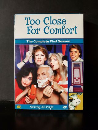 Too Close For Comfort Dvd First Season One Rare Oop Ted Knight Rhino