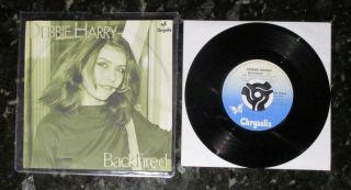 Debbie Harry Rare 1981 France Sleeve 7 " 45 Backfired Blondie Kookoo 2526 Ex,