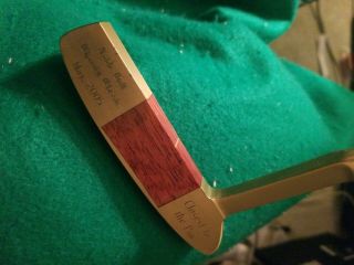 Louisville Persimmon Blade Putter (ping Pal Style) Extremely Rare Zinct