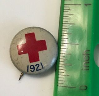 Antique American Red Cross War Buttons 1921