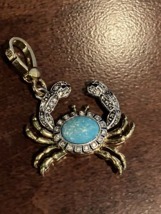 Juicy Couture Charm Stone Crab (yjru2542) Rare And Retired