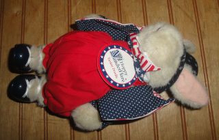 Hoppy Vanderhare Yankee Doodle Patriotic Rabbit Bunny W/tag