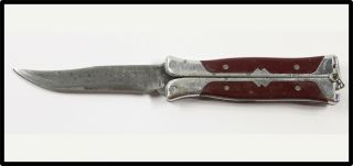 Vintage Waltco Saf - T - Sheath Outdoor Knife Folding Old 1950 No Case Rare Look