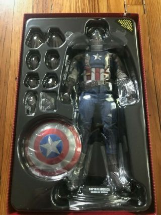 Hot Toys 1/6 MMS240 Marvel ' s CAPTAIN AMERICA GOLDEN AGE Winter Soldier 2