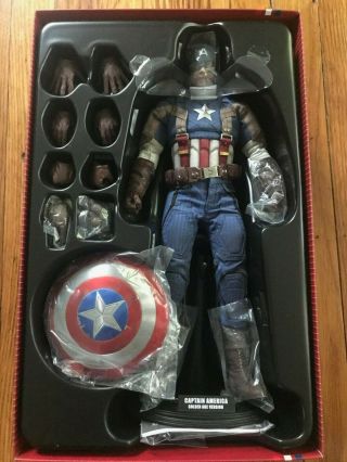 Hot Toys 1/6 MMS240 Marvel ' s CAPTAIN AMERICA GOLDEN AGE Winter Soldier 3