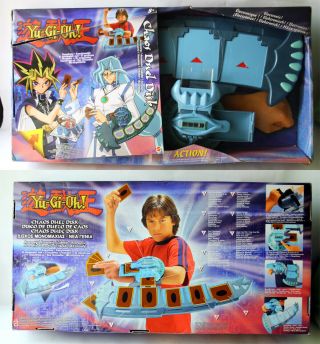 Rare 2004 Yu Gi Oh Chaos Duel Disk Launcher Accessory Mattel Nos
