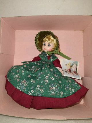 Vintage Madame Alexander 8 " Denmark International Doll Box