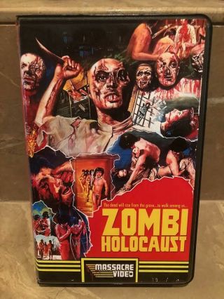 Zombi Holocaust Vhs Horror Italian Gore Cult Zombie Rare Massacre Video
