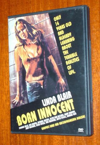 Born Innocent 1974 Dvd Out Of Print Rare Linda Blair Prison Tv Movie Uncut